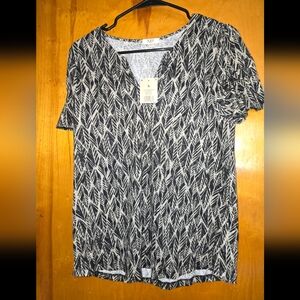 NWT NZT NIC+ZOE SHIRT, SMALL